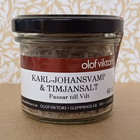 Karl-Johansvamp & Timjansalt 60 g, Olof Viktors