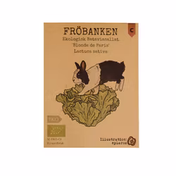 Bataviasallat 'Blonde de Paris', Fröbanken