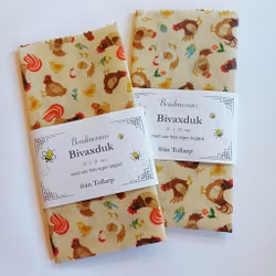 Bivaxduk 30x30 cm, Hönsgården, Bondmorans