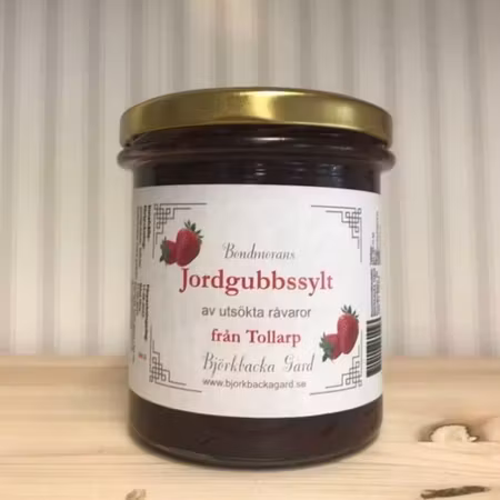 Jordgubbssylt, 350g, Bondmorans