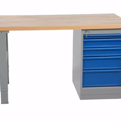 Bord m hurts 5 låd. 1600mm, Ek