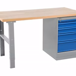 Bord m hurts 5 låd. 1600mm, Ek