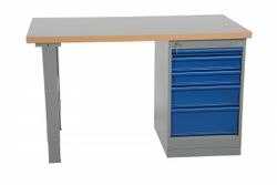 Bord m hurts 5 låd. 1600mm, Vinyl
