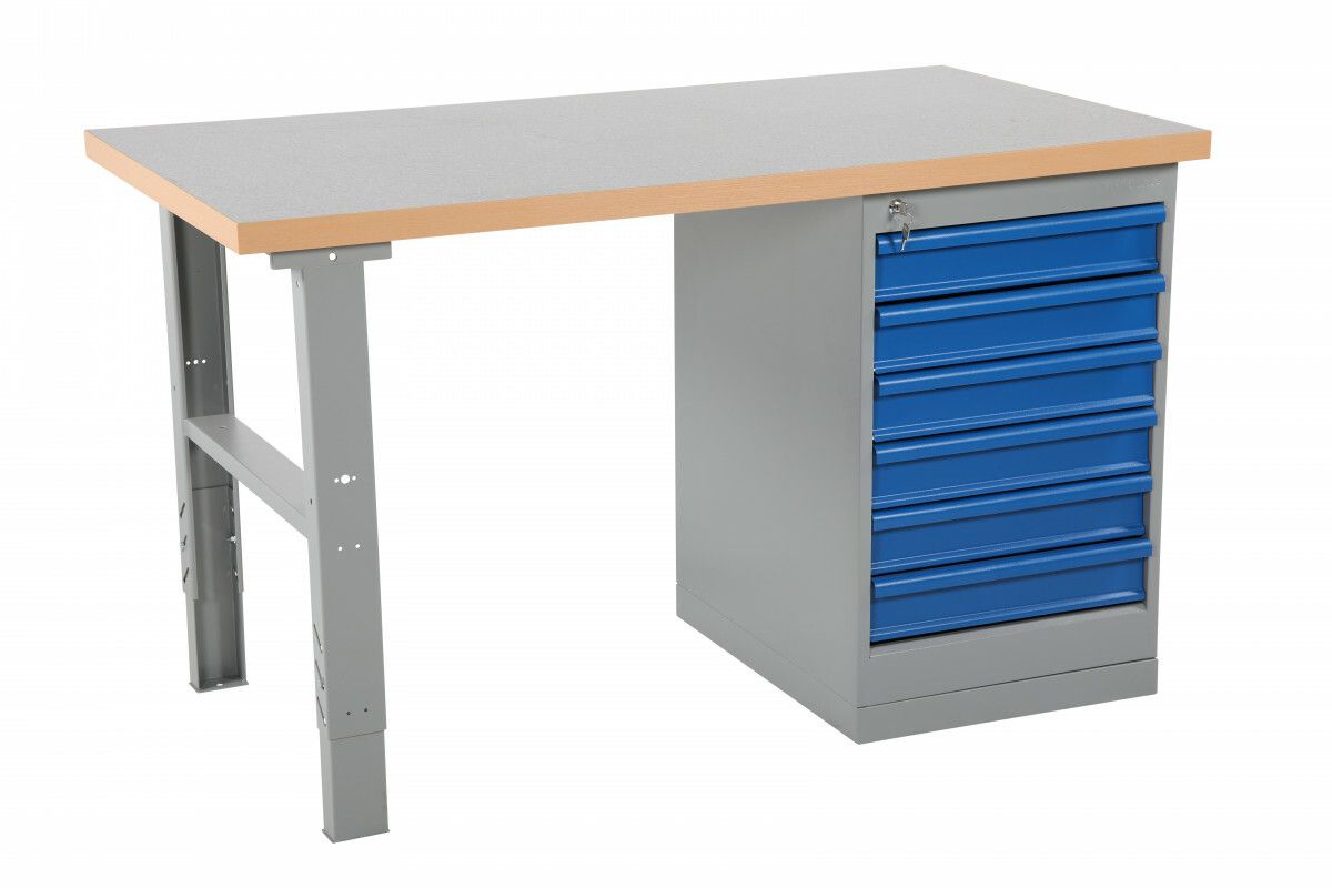 Bord m hurts 6 låd. 1600mm, Laminat