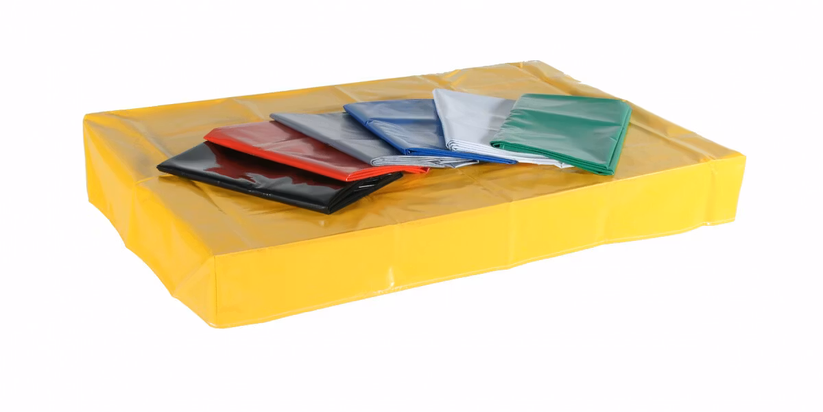 Pallöverdrag 120x80x15 cm Grått