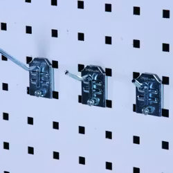 Vinklad enkelkrok 100 mm, 3 st