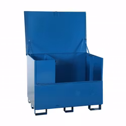 Verktygslåda m lucka, 1200x800x950 Blå