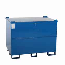 Verktygslåda m lucka, 1200x800x950 Blå