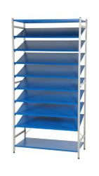 Hyllo Kit 5; 8 vinkl hyllor 1000mm grund
