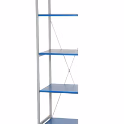 Hyllo Kit 4; 5 hyllor 500 mm påbyggn