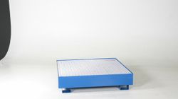 4 fat stående öppen