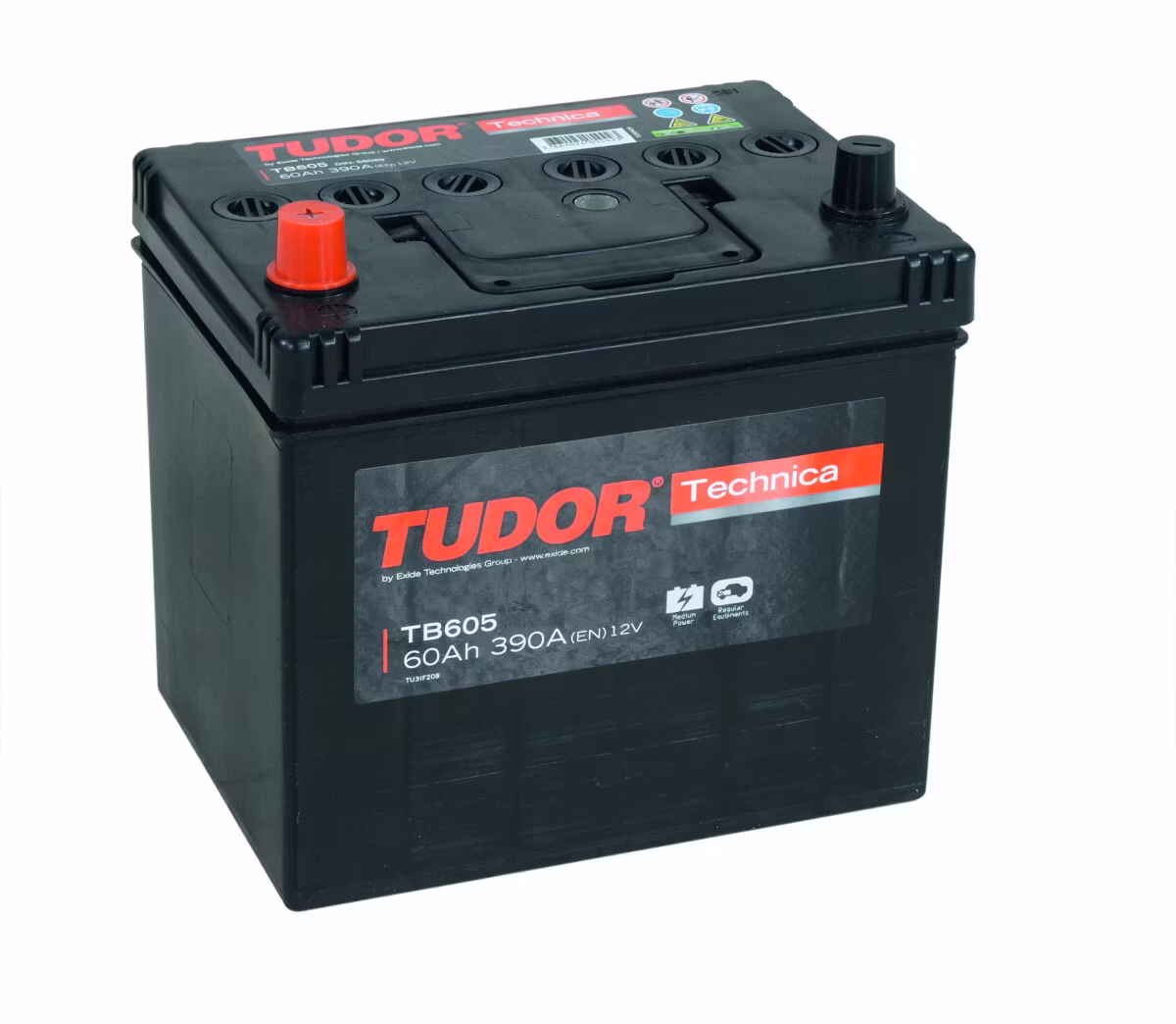 Batteri 12V 60Ah 43010