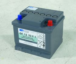 Batteri 12V 33Ah Gelat 43010