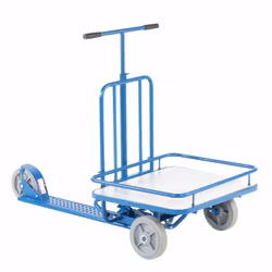 Sparkflakcykel, blå