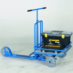 Sparkflakcykel, blå