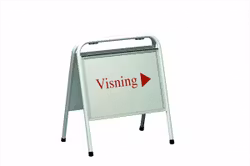 Mini Sign, A3, Vit