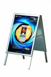 Alu Sign, 50x70, Silver