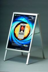 Alu Sign, 50x70, Silver