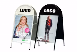 Top Sign, 50x70, Vit