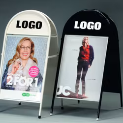 Top Sign, 50x70, Vit