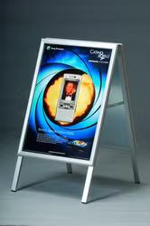 Alu Sign, 70x100, Silver