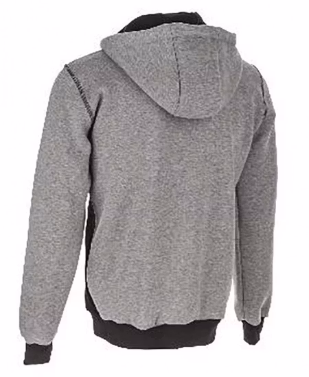 Sweatshirt med dragkedja dam