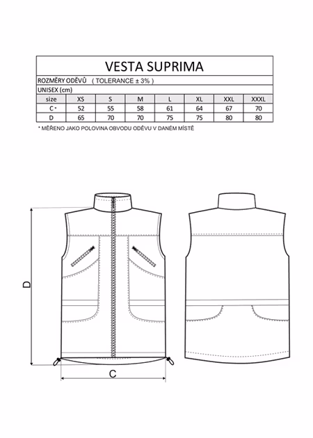 Träningsväst Suprima REA