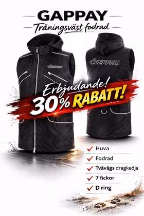 Träningsväst fodrad