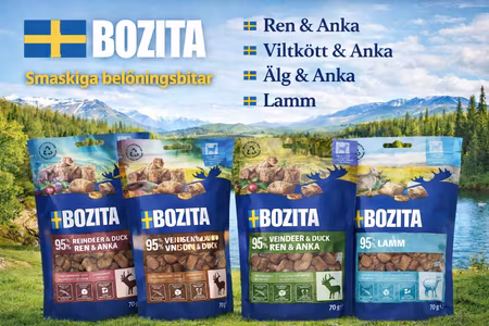 BOZITA MEATY BITES Hjort & Anka