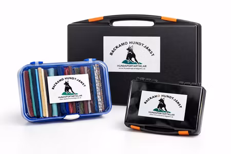 Large box med 9 st spårartiklar