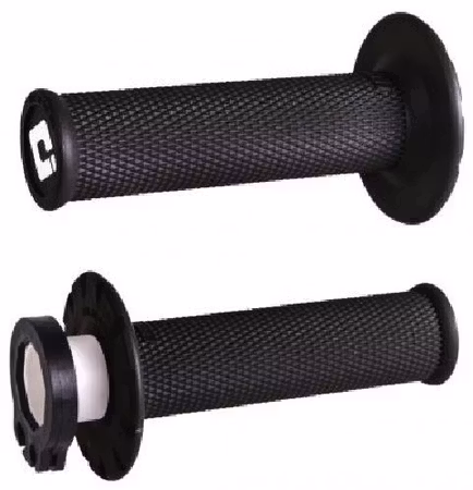 ODI MX V2 Lock-On No-Waffle Grip SVART