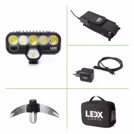 LEDX Cobra G4 Enduro Kit 141 Wh