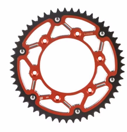 Chiaravalli X-Race bakdrev RÖD 48T alu/stål Honda crf 250-450  BETA 18-25
