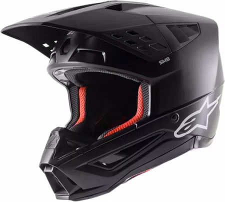 Alpinestars SM5 Solid black hjälm