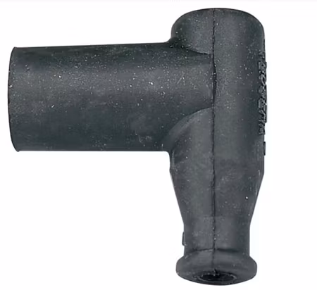 Tändhatt Gummi NGK TB05EMA 90° 5Ω för 14mm stift, för 7mm kabel