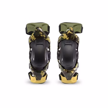 Pod K4 2.0 Knee Brace Pair, Youth - Camo