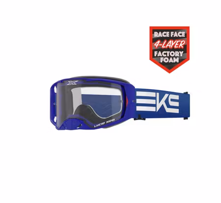 EKS Lucid Race Face Glasögon Klar Lins