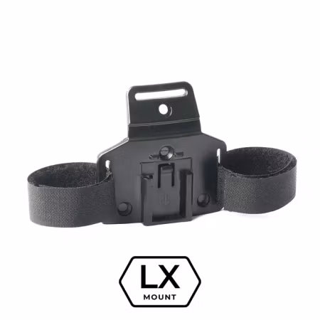 LEDX Lampfäste för hjälmar med ventialtionshål