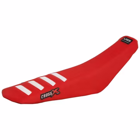 CrossX UGS sadelöverdrag röd-vit Honda 250/450 2017-2021