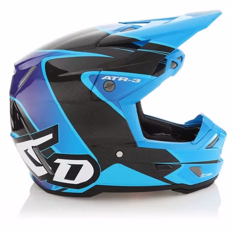 6D ATR-3 Wave Gloss Helmet FIM