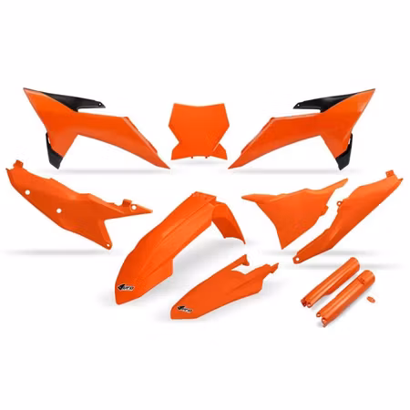 UFO Plastkit Orange KTM OEM Color 125cc+ 2025-2026