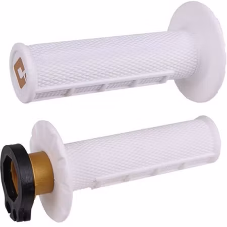 ODI Half Waffle MX Lock-On Grip Set 2 & 4 Stroke VIT