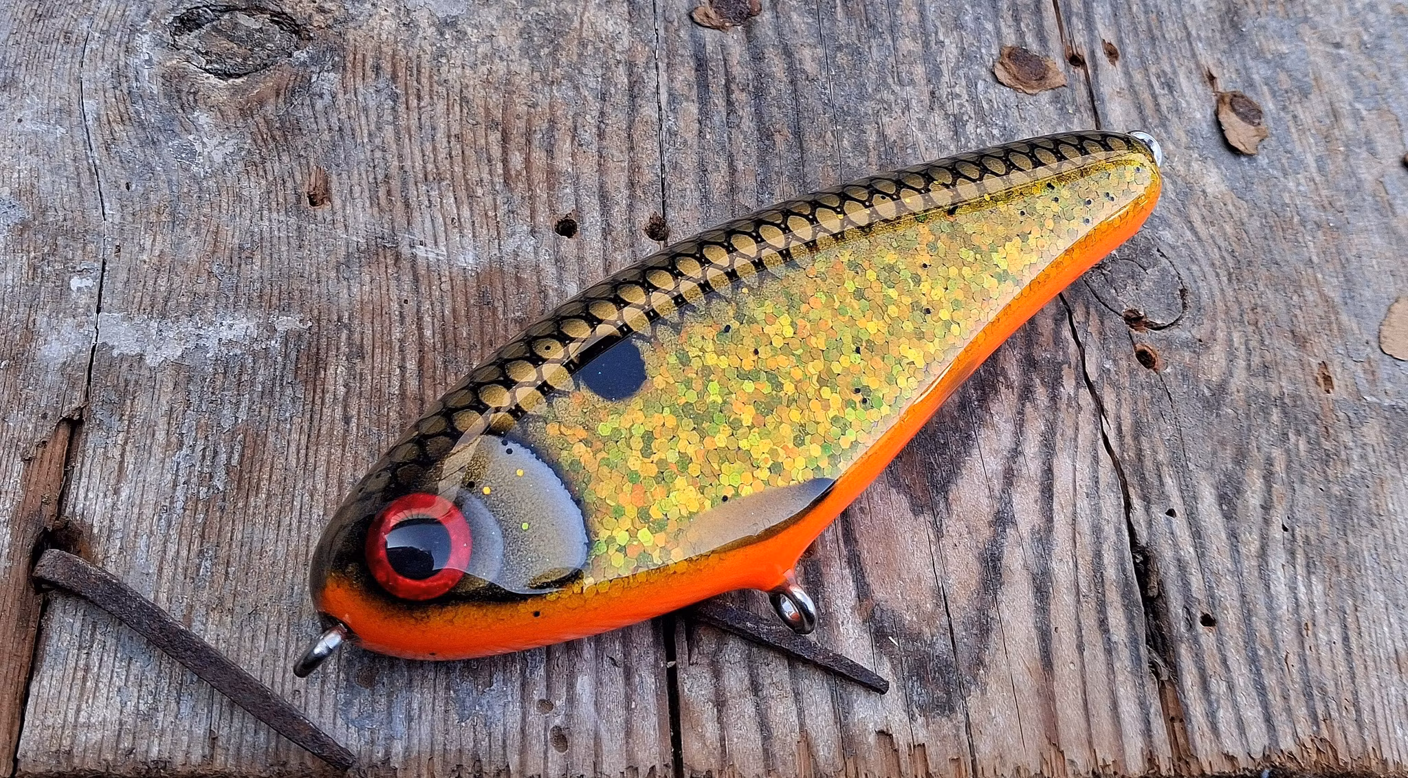 Woodhead jerk 6" Golden Shiner