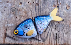 Preyfish 6" BluesilverglitterShad