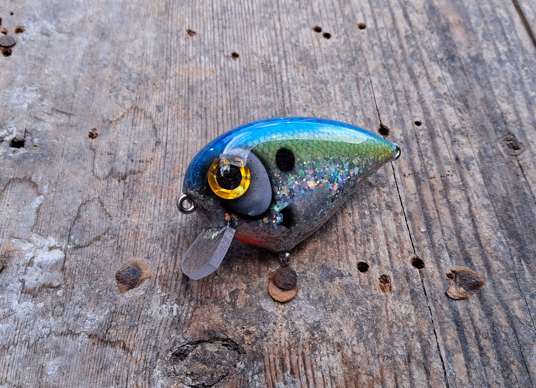 Bassmaster Crank 'Glitter SexyShad'