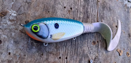 Big Wideboy tail 'one-off' Bluepearl deluxe