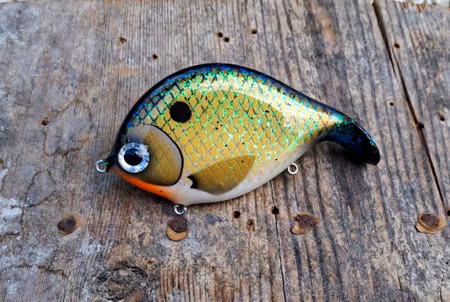 Braxlip original GreenShimmeringShad