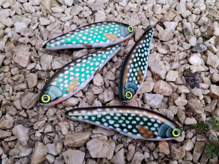 Rollergun Runner 'GreenglitterPike'