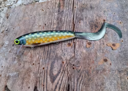 Twitchtail crank 'Goldenholographic pike'