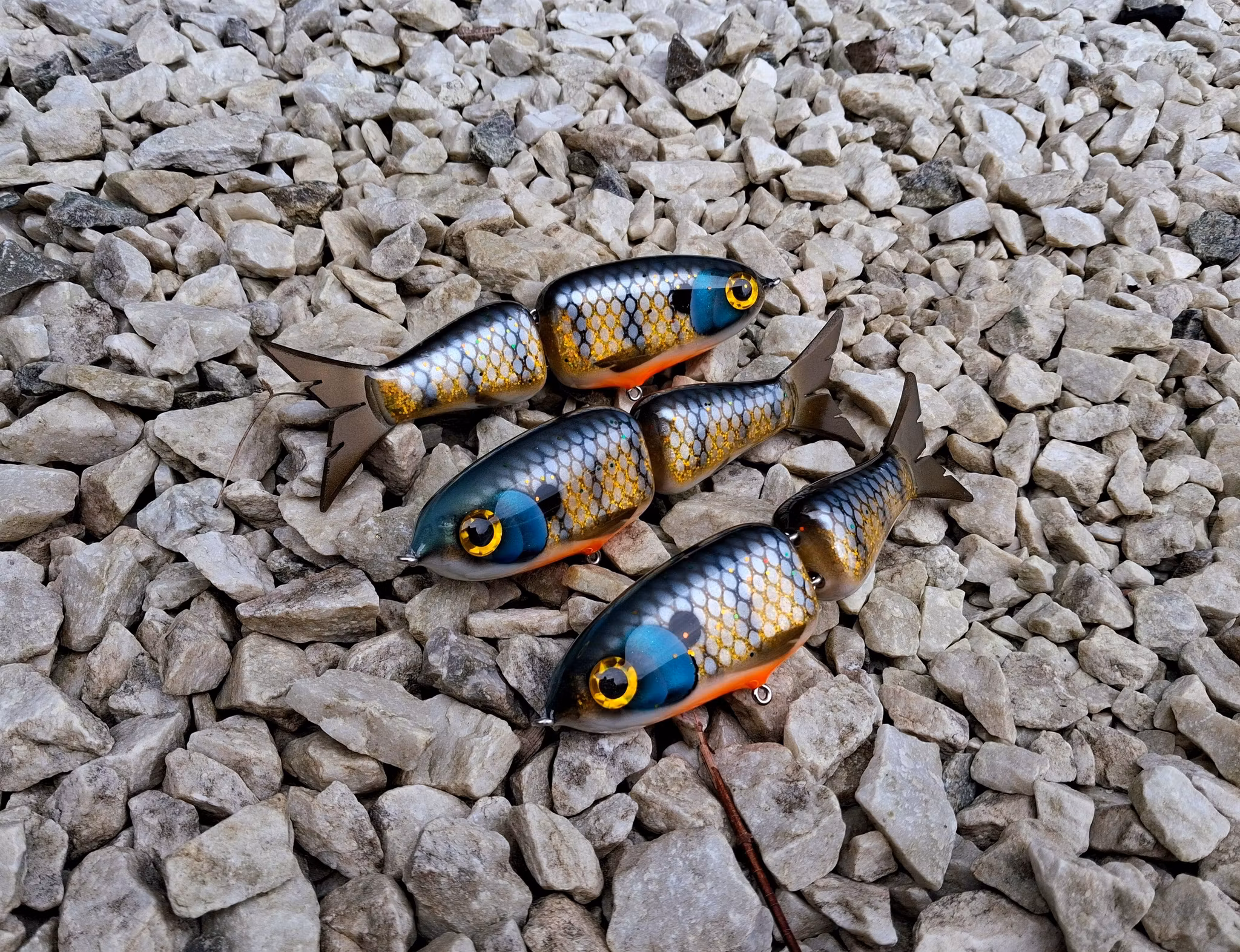 JW Jointed Drumstick 'Holographic Bluegill'